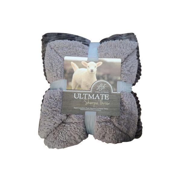 Life Collection Ultimate Sherpa Reverse Throw 150cmx200cm