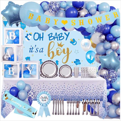 241 Pcs - Baby Shower Decorations - Baby Boy, Shop Today. Get it Tomorrow!