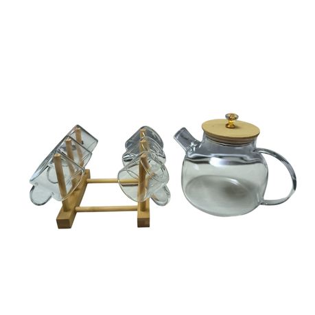 7 Piece Teapot And Cup Set | Shop Today. Get it Tomorrow