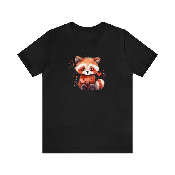 Red Panda Short Sleeve T-shirt