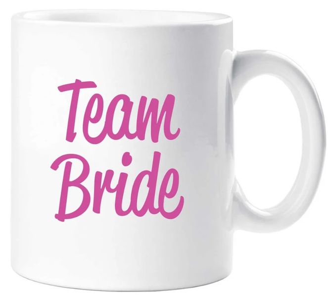 Team Bride Wedding Bridal Shower Gift Mug