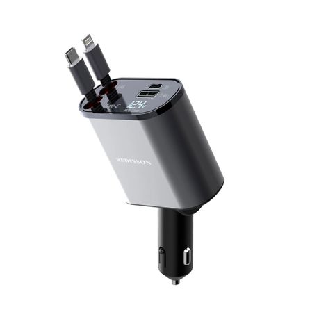 100W USB C Car Charger Compatible With iPhone USB C Charger Fast Charging Image