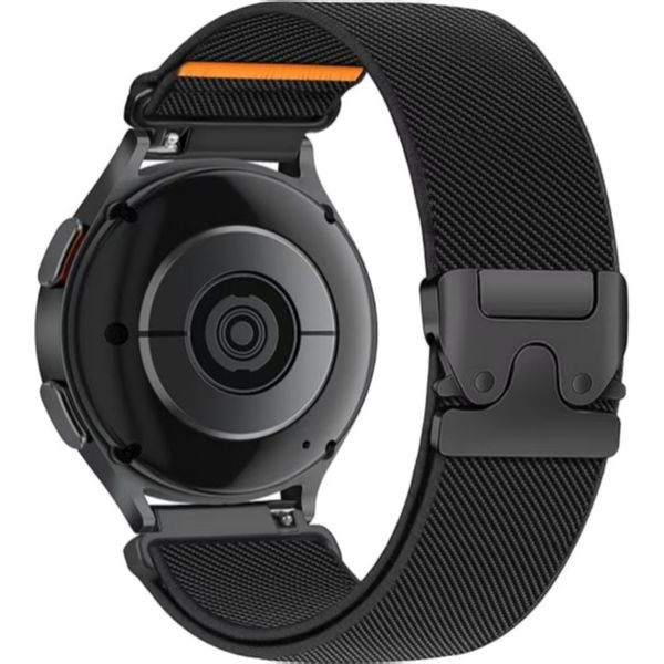 22mm Elastic Nylon Watch Strap - with Sport Parachute-Style Buckle
