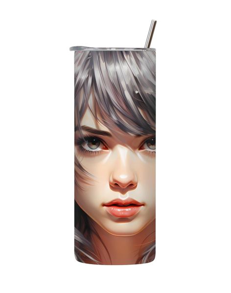 Girl 20 Oz Tumbler with Lid and Straw Trendy Gaming Graphic Gamers Gift 168