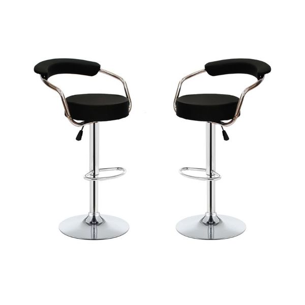 GOF Furniture-Succulent Black Bar Stools