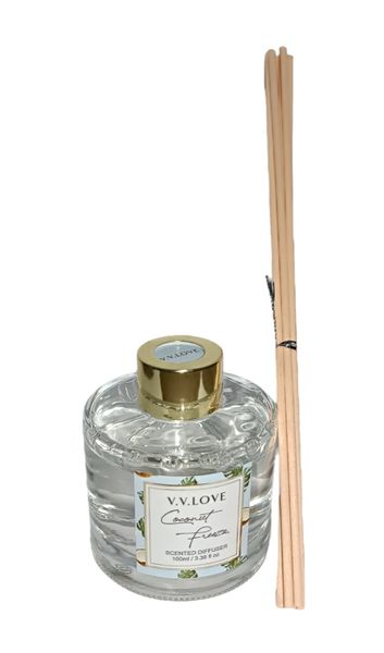 V.V Love - Scented Reed Diffuser - Coconut Freeze