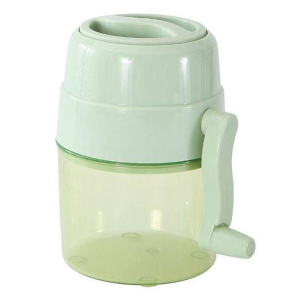 Ice Crusher Machine Hand Shaved Ice Shaver Maker Smoothie Manual Portable