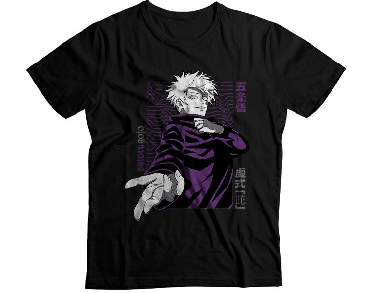 Purple Gojo Anime T-Shirt
