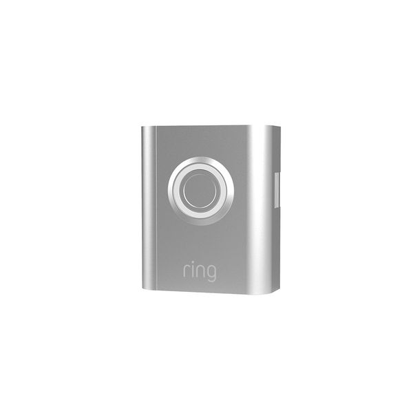 Ring - Video Doorbell 3 Faceplate - Silver Metal