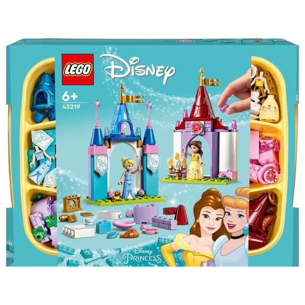 LEGO® | Disney Princess™ - Disney Princess Creative Castles 43219 Building Toy Set (140 Pieces)