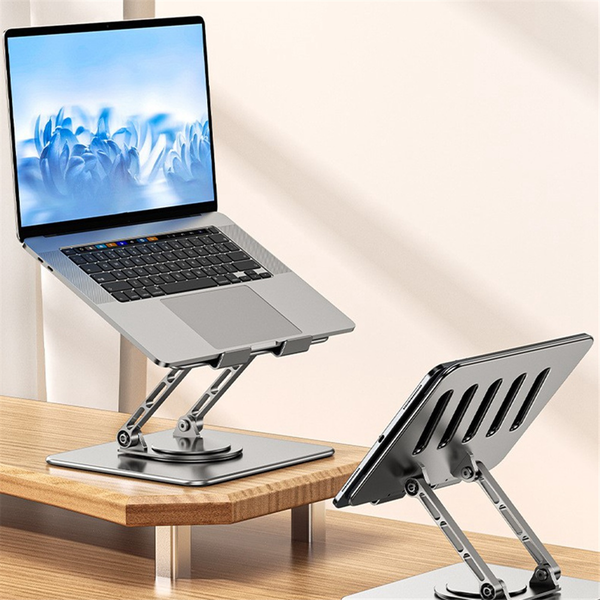 Foldable 360 Rotatable Notebook Holder Compatible For 7-17In Laptop