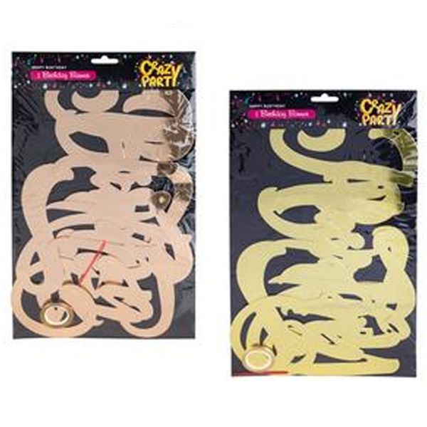 Banner Happy Birthday Cutout - 1m (2 Pack)