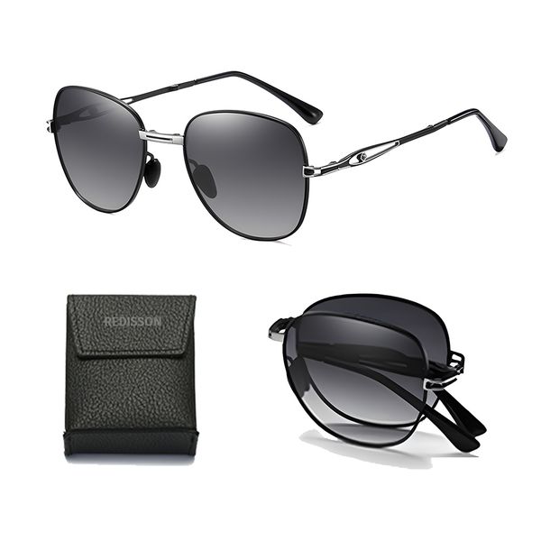 Ultra Lightweight Folding Polarized Sunglases with Premium Case
