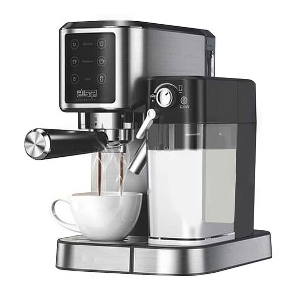 DSP 2-in-1 Touch Screen Coffee Maker -Semi-Automatic-1350W Espresso Machine
