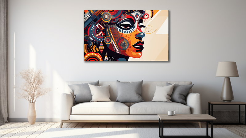 Canvas Wall Art -Cultural Patterns abstract - MT0454