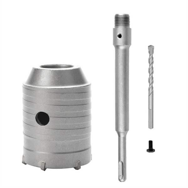 SDS Plus Hammer Drills Wall Hole Saw Drill Bit Set Cutter Tools,55mm