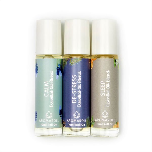 AromaRoll Aromatherapy Essential Oil Stress &amp; Insomnia Kit