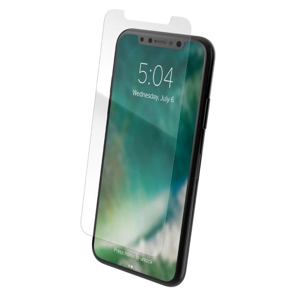 XQISIT Tough Glass Case Friendly Screen Protector for iPhone 12 Pro Max