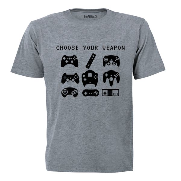 Choose Your Gaming Weapon - Adults - T-Shirt