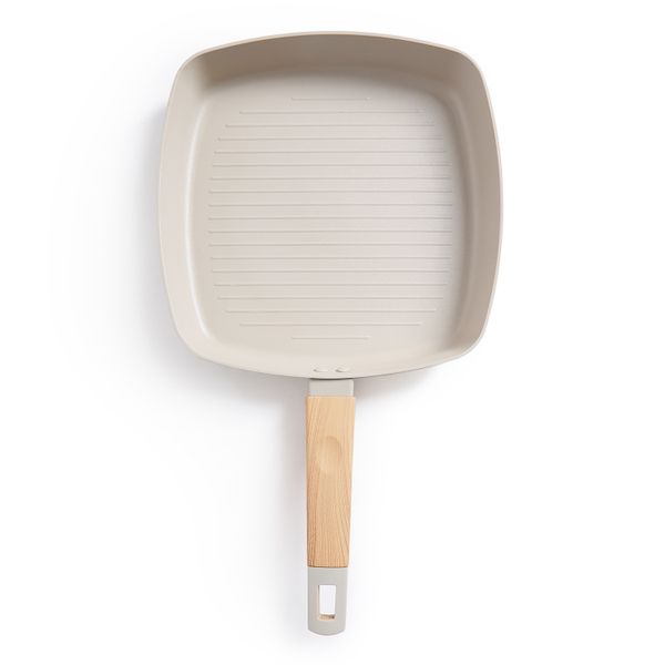George &amp; Mason Non Stick Square Stone Griddle - 26CM (2.2L)