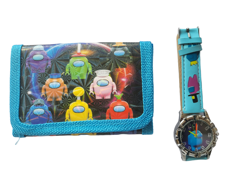 Among Us Analogue Watch &amp; Wallet Combo