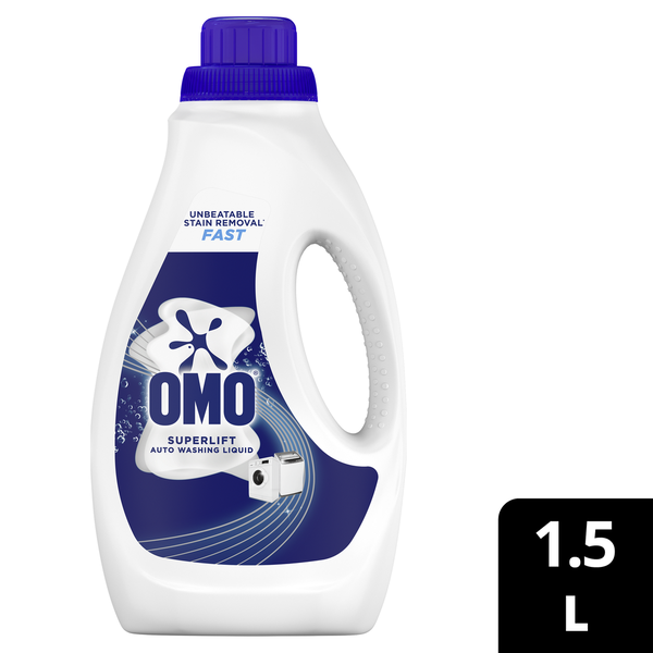 OMO Stain Removal Auto Washing Liquid Detergent 1.5L
