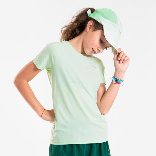 Kiprun Kids Breathable Run 500 Running Cap - Pastel Green