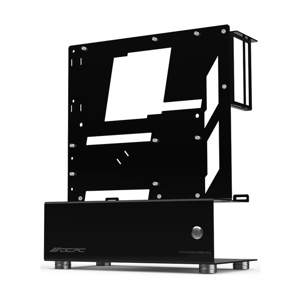 OCPC Micro M-ATX Open Air Computer Chassis - No PSU - Supports ATX PSU