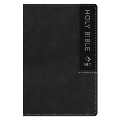 NLT Standard Bible, Faux Leather, Black Image