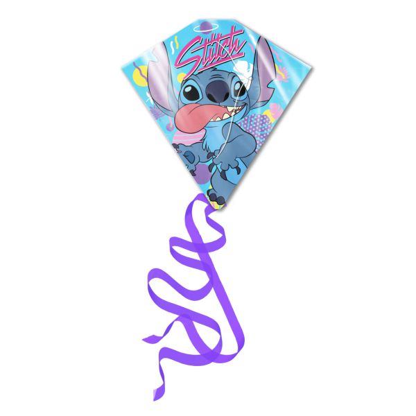 Disney Plastic Diamond Kite - Stitch - Pp Bag