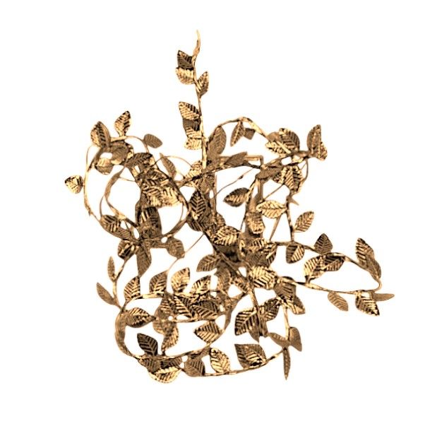 5m - Leaf Copper LED Wire String Lights