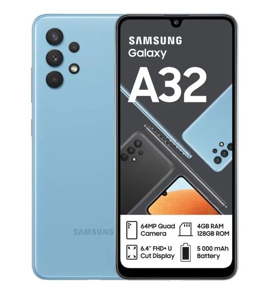 Samsung Galaxy A32 128GB Dual Sim - Awesome Blue