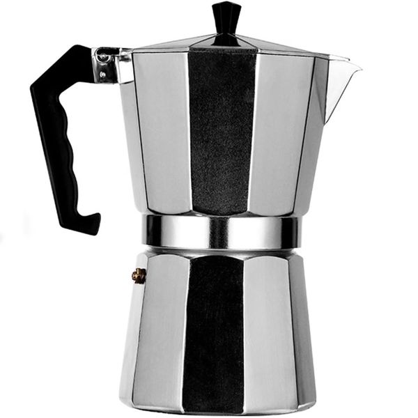 6 Cup 300ml Moka Pot Coffee Percolator Espresso Maker Classic Beginner Gift