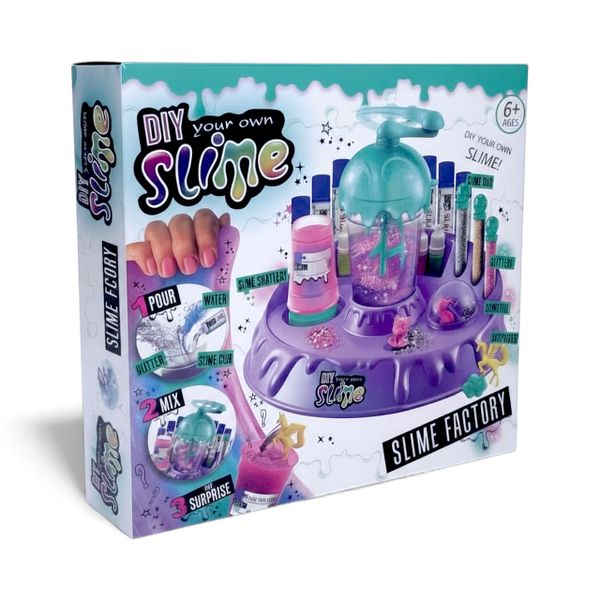 DIY Make Your Own Slime Lab - Mix, Spin &amp; Create Glitter Slime DIY Toy