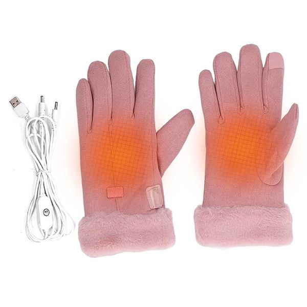 Rechargeable Hand Warmer Electric Heated Gloves