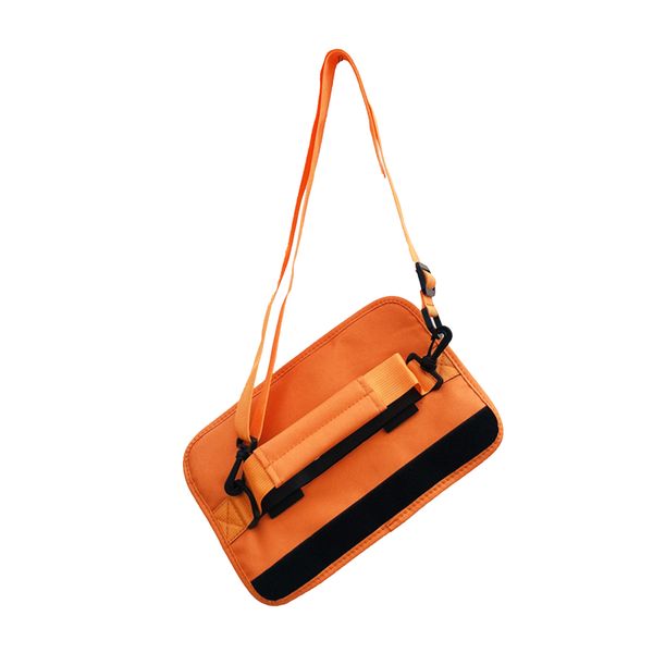 Portable Golf Club Carrier Storage Bag with Shoulder Strap - Black
