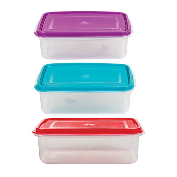 Bulk Pack x 8 Lunch Box 19x13x5cm