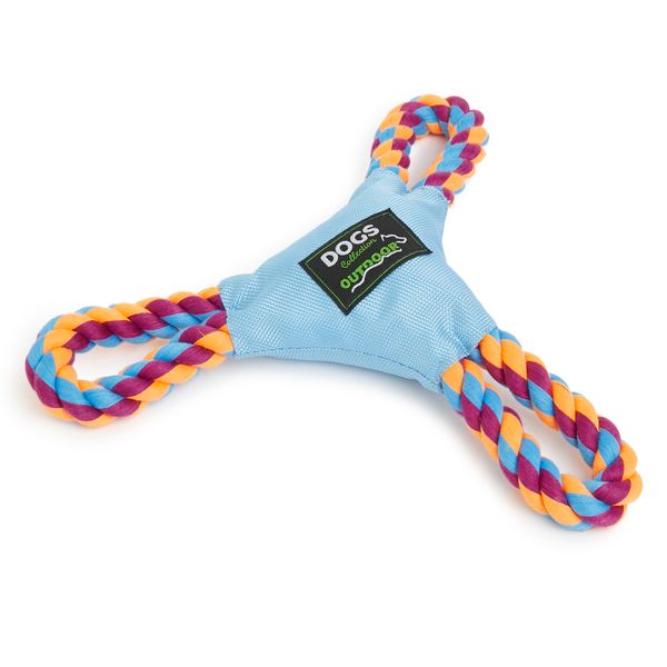 Rope toy blue