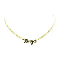 Tanya store name pendant