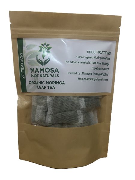 Mamosa Pure naturals Organic Moringa Leaf Tea