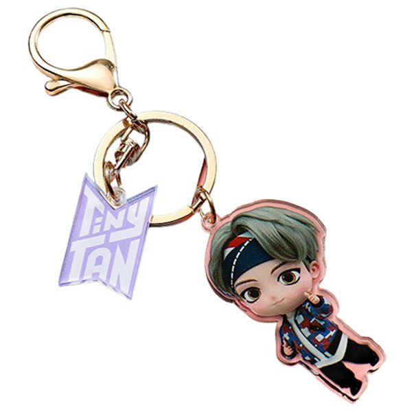 Acrylic Keychain Pendant Same Style Around Keychai-JK