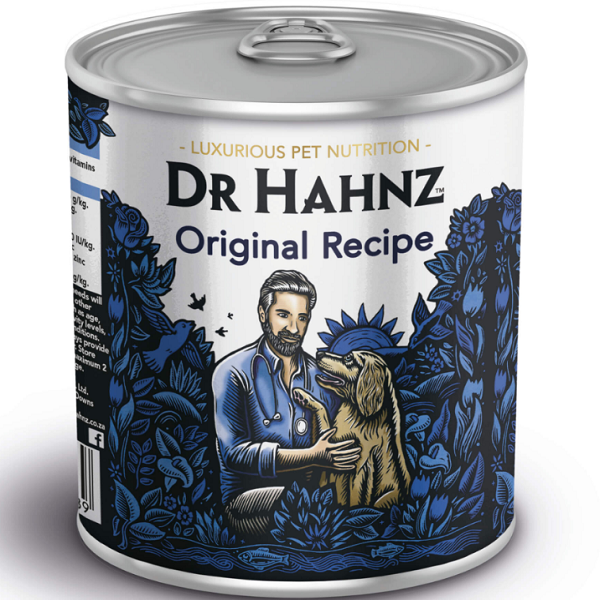 Dr Hahnz Dog Wet Food Original Recipe (6 cans x 830g)