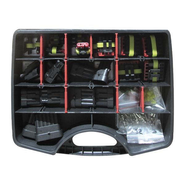 TE Connectivity 144-Piece, AMP Superseal 1.5 Series