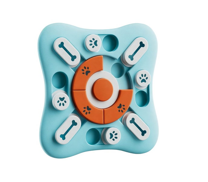 Interactive Dog Puzzle Feeder and Treat Dispenser