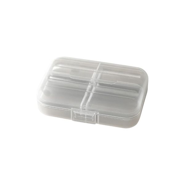 Small Travel Portable Medicine Packaging Box - Transparent