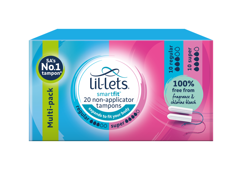 Lil-Lets Tampons Non-Applicator Multipack 20 (Regular &amp; Super)