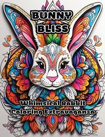 Bunny Bliss: Whimsical Rabbit Coloring Extravaganza | Shop Today. Get