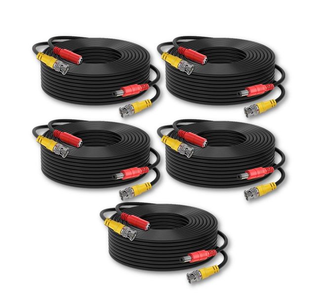 Cctv Camera Cable Set Of 5 image