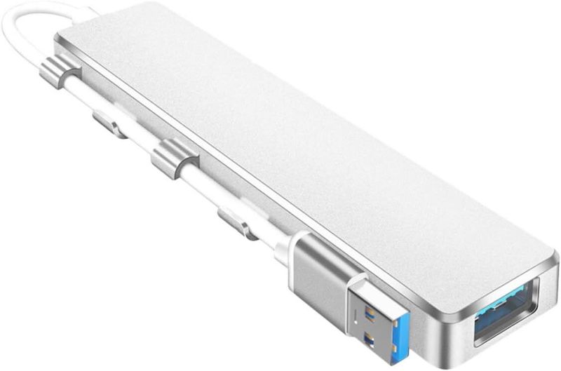 4-Port USB 3.0 With Type-C Input Portable Data Hub For Laptop Desktop