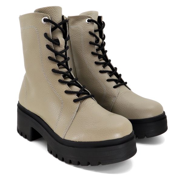Usaflex Chunky Boot - Taupe Brown